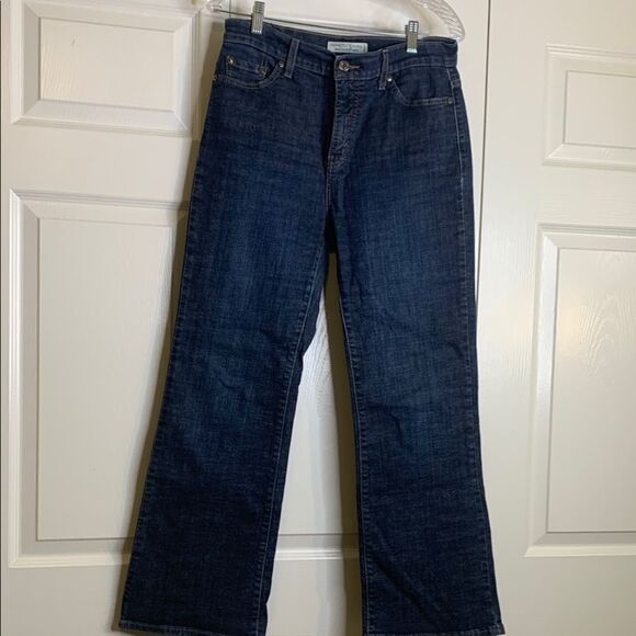 Levi's 512, Blue Boot Cut Jeans Perfectly Slimming size 12 - Picture 1 of 13